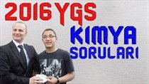 2016 YGS Kimya Soru Çözümleri ibrahim Atakuru 
